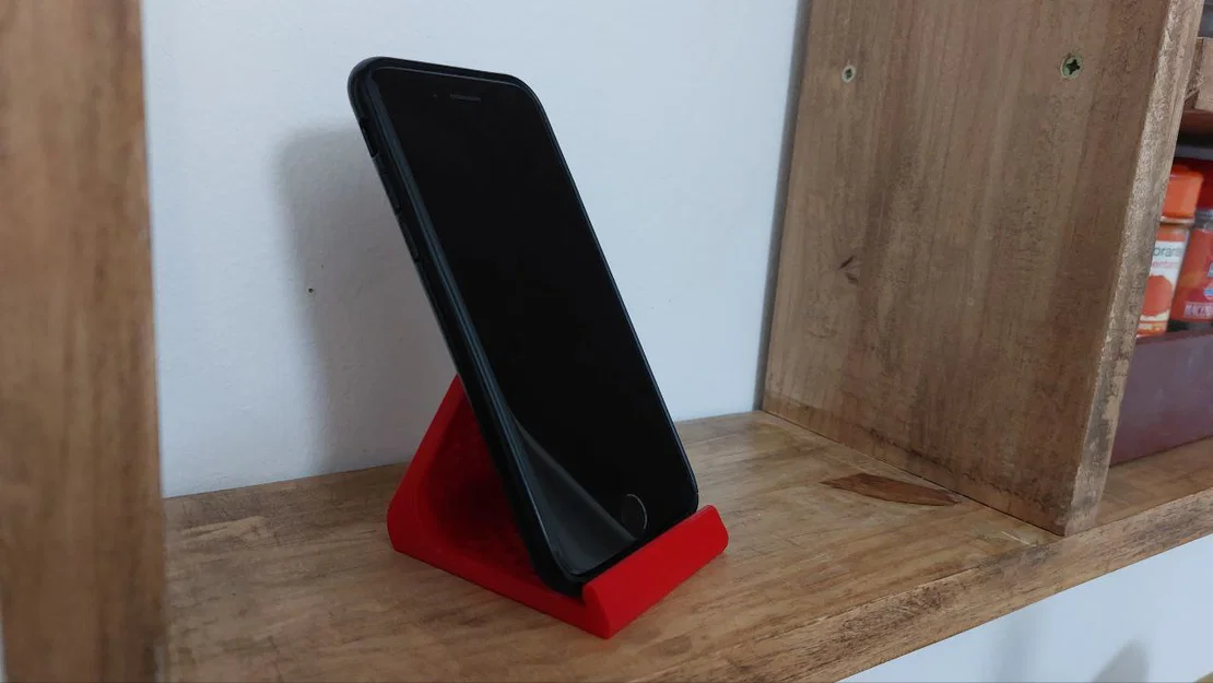 Giá đỡ điện thoại để bàn thiết kế tổ ong 3D hiện đại - Image 4