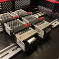 Ngàm gắn nguồn Meanwell UHP350/UHP500 lên thanh DIN rail tiện lợi - Thumbnail 1
