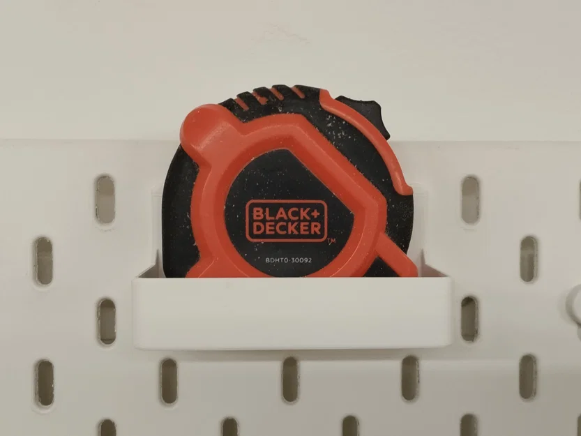 Khay treo tape measure cho Skadis (Skadis tape measure holder) - Image 1