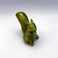 LowPoly Squirrel (Sóc LowPoly) – Mẫu trang trí - Thumbnail 2