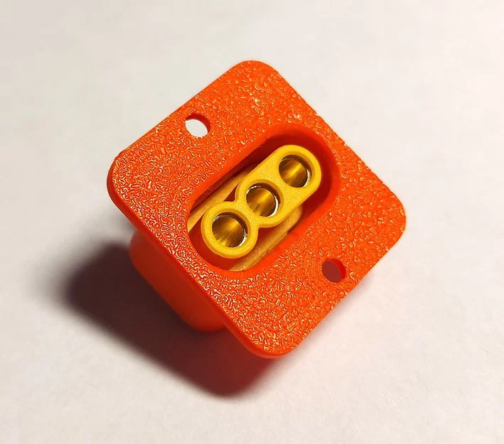 Đế giữ giắc cắm Amass MR 60 3-pin (Thiết kế cho DIY/Drone) - Image 1