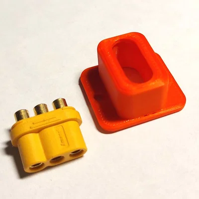 Đế giữ giắc cắm Amass MR 60 3-pin (Thiết kế cho DIY/Drone)