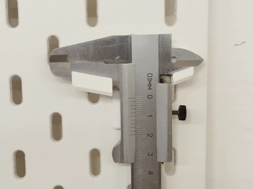 Giá treo thước cặp trên bảng IKEA Skadis - Tự in 3D tiện lợi - Image 1