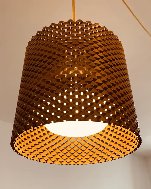 Chụp Đèn Pine Cone Vase Mode (E27) – Pine Cone Vase Mode Lampshade - Image 8