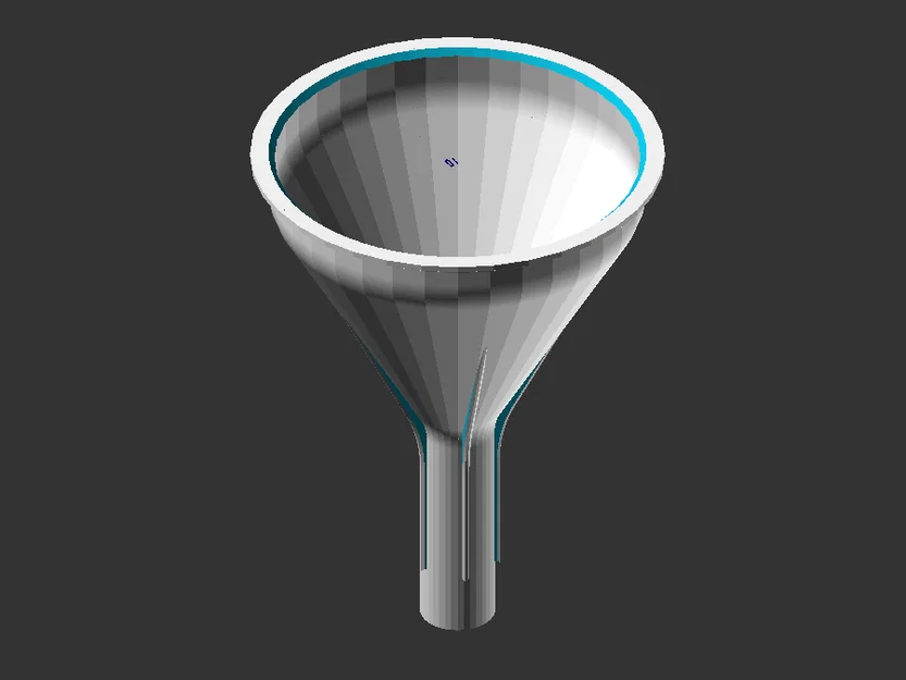 Mẫu phễu nhựa (Funnel) in 3D tiện dụng cho gia đình - Image 3