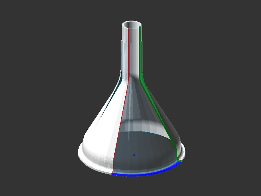 Mẫu phễu nhựa (Funnel) in 3D tiện dụng cho gia đình - Image 4