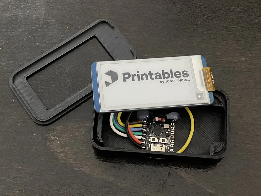 Vỏ e-Paper/e-Ink cho ESP32 C3 Super Mini + Waveshare e-Paper HAT 2.13" - Image 4
