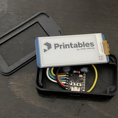 Vỏ e-Paper/e-Ink cho ESP32 C3 Super Mini + Waveshare e-Paper HAT 2.13"
