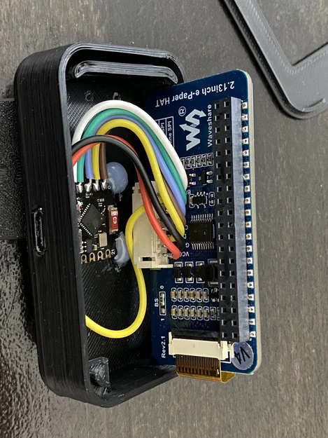 Vỏ e-Paper/e-Ink cho ESP32 C3 Super Mini + Waveshare e-Paper HAT 2.13" - Image 5