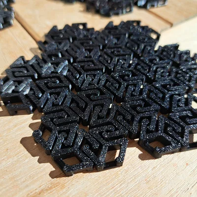 Lót Ly Chainmail (Chainmail Coaster)