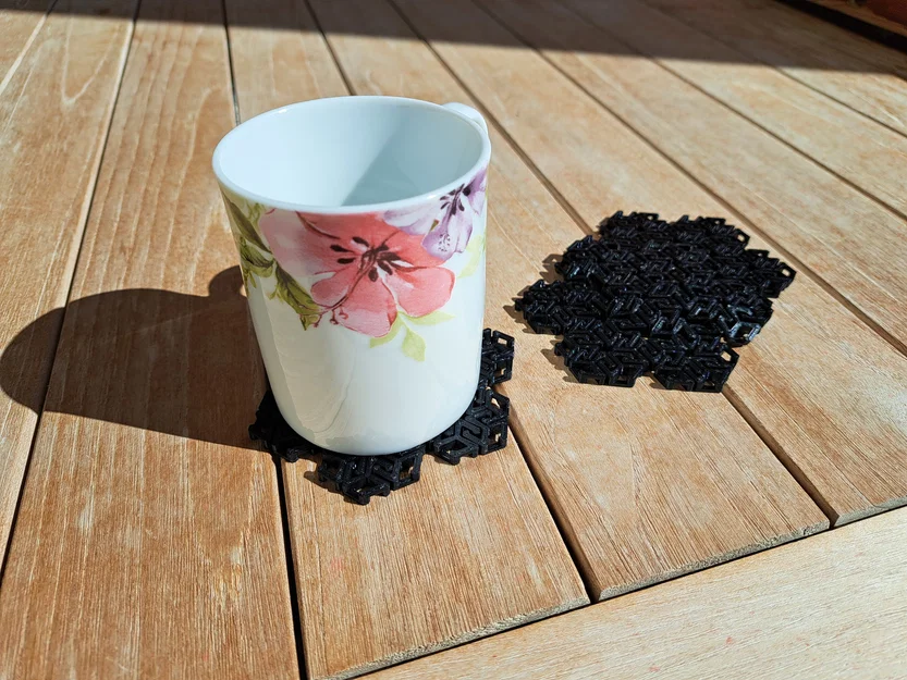 Lót Ly Chainmail (Chainmail Coaster) - Image 2