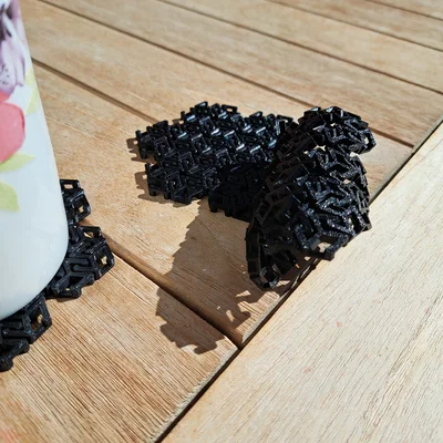 Lót Ly Chainmail (Chainmail Coaster)