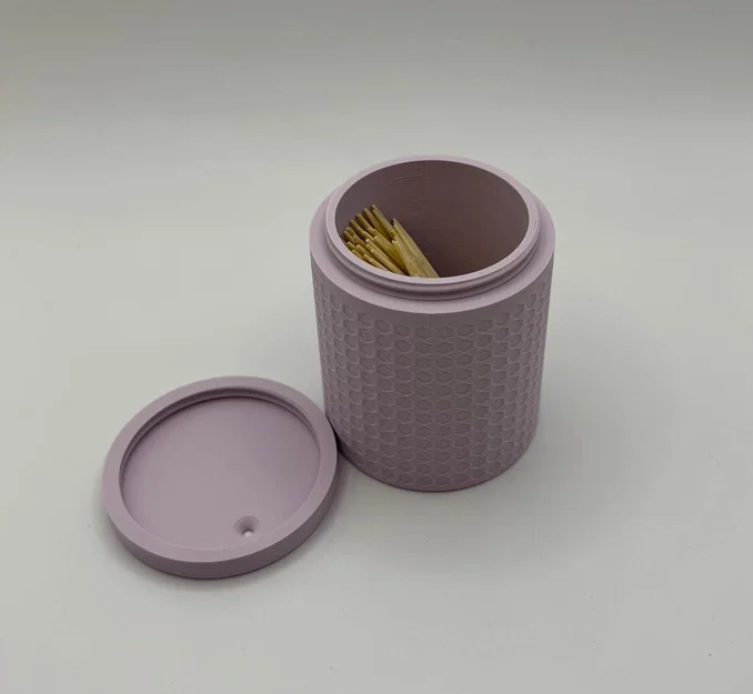Hộp đựng tăm in 3D thiết kế tổ ong hiện đại, tiện dụng - Image 1