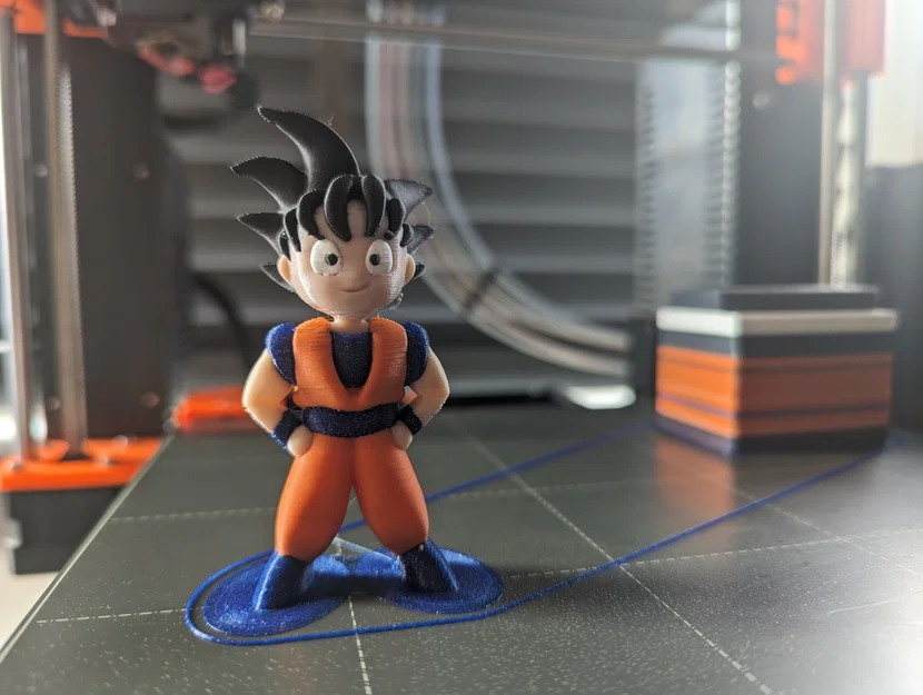 Son Goku (Dragon Ball) - Mô hình chibi in 3D - Image 1