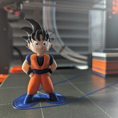 Son Goku (Dragon Ball) - Mô hình chibi in 3D