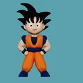 Son Goku (Dragon Ball) - Mô hình chibi in 3D - Thumbnail 2