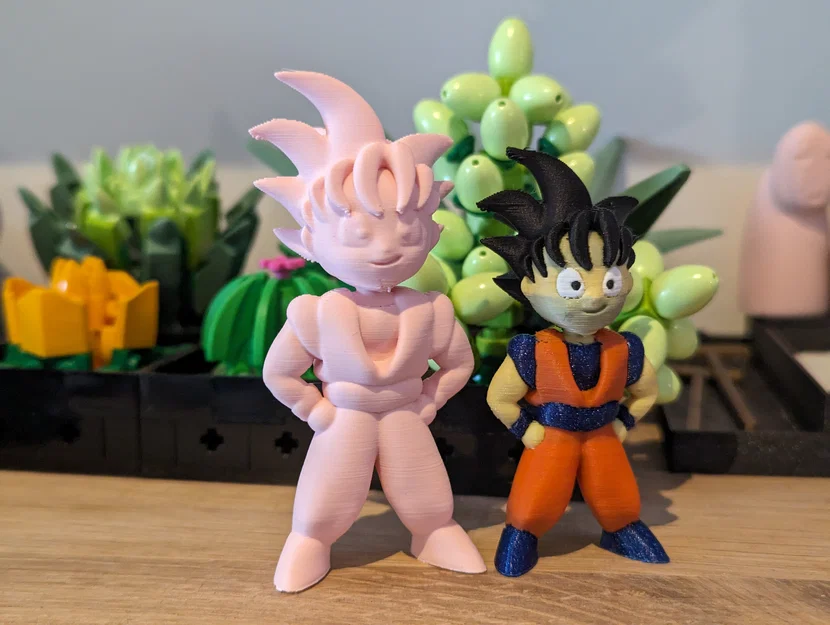 Son Goku (Dragon Ball) - Mô hình chibi in 3D - Image 3