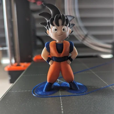 Son Goku (Dragon Ball) - Mô hình chibi in 3D