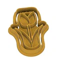 Khuôn cắt bánh quy hình hoa Tulip độc đáo cho tín đồ làm bánh - Thumbnail 1