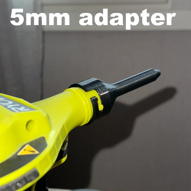 Đầu chuyển đổi vòi bơm Ryobi tùy chỉnh (5mm & 7mm) - In 3D dễ dàng - Image 2