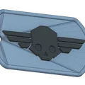 Móc Khóa Thẻ Bài Helldivers Dog Tag Keychain v2 - Thumbnail 2