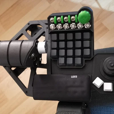 CtrlAltG13 modular – bộ HOTAS lấy cảm hứng từ Logitech G13