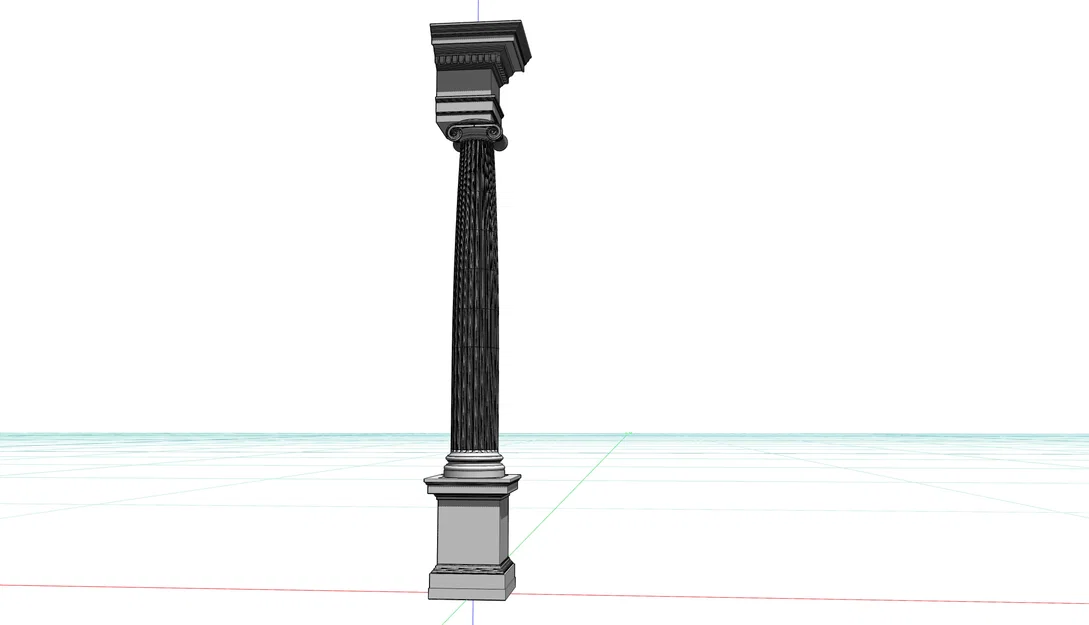 Cột trụ Ionic Order (Ionic Order Column) - Image 2