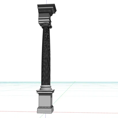 Cột trụ Ionic Order (Ionic Order Column)