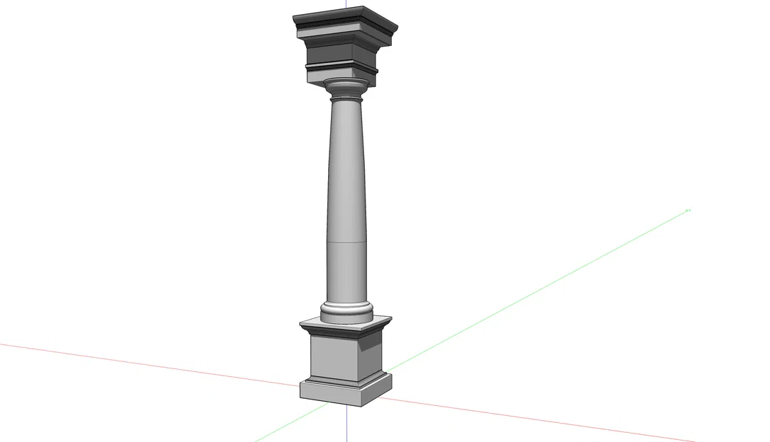Cột Tuscan Order (Tuscan Order Column) - Image 2
