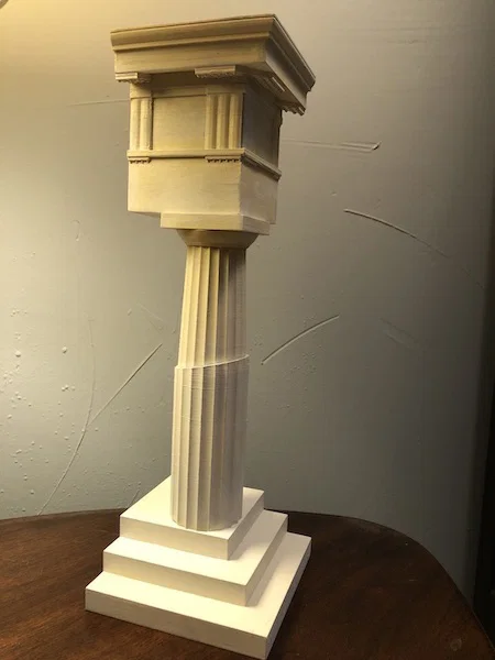 Cột Doric Hy Lạp (Greek Doric Order Column) - Image 1