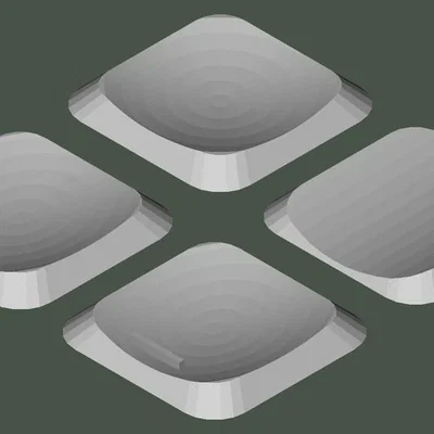 Miếng dán keycap tham số cho bàn phím laptop phẳng (Parametric Keycap Veneers)