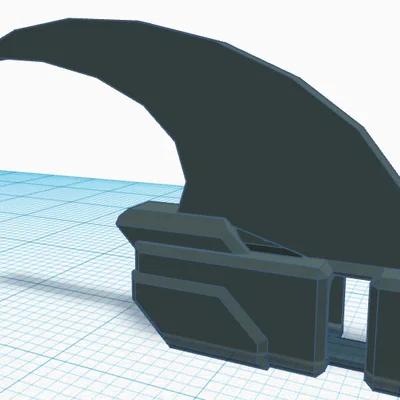 Phụ kiện lưỡi dao gắn tay cho mô hình Dummy 13 - File in 3D