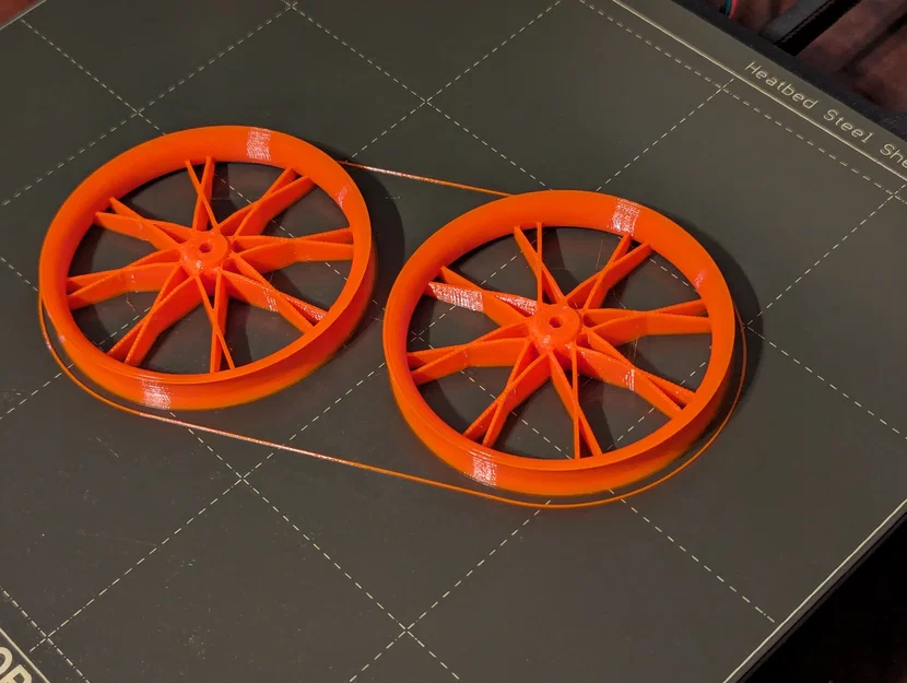 Bánh xe & lốp nan hoa 91mm cho máy bay RC – kèm video thiết kế - Image 5