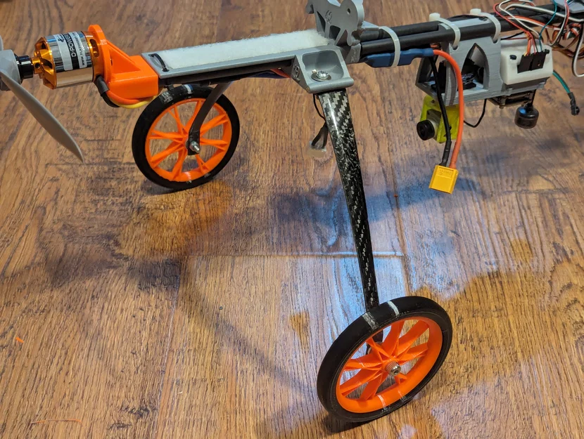 Bánh xe & lốp nan hoa 91mm cho máy bay RC – kèm video thiết kế - Image 6