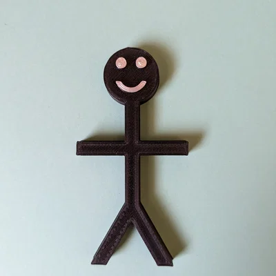 Mô hình người que Stick Man in 3D dễ thương bằng TPU