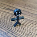 Mô hình người que Stick Man in 3D dễ thương bằng TPU - Thumbnail 2