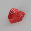 Giỏ đựng đồ hình trái tim phong cách Voronoi in 3D cực đẹp - Thumbnail 1