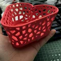 Giỏ đựng đồ hình trái tim phong cách Voronoi in 3D cực đẹp - Thumbnail 2