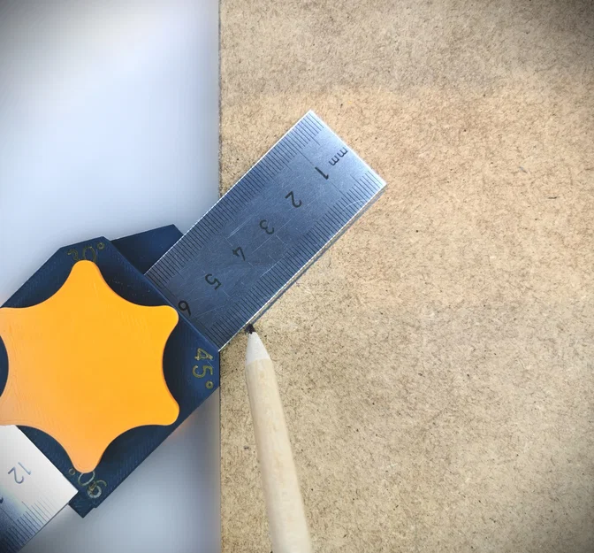 Cữ lấy dấu cho thước thép (Marking Gauge for Steel Rulers) - Image 5