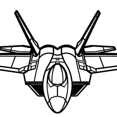 Mô hình treo tường F22 Raptor - Thiết kế 3D cho tín đồ hàng không
