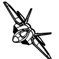 Mô hình treo tường F22 Raptor - Thiết kế 3D cho tín đồ hàng không - Thumbnail 2