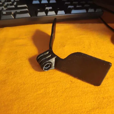 Ngàm gắn Camera hành trình, GoPro lên nón bảo hiểm