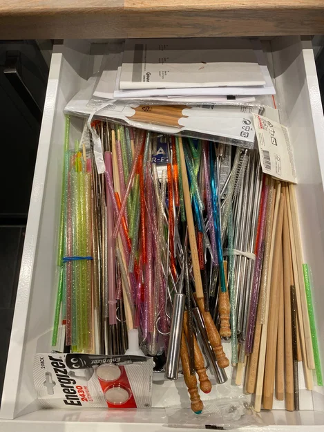 Bộ chia ngăn kéo Ikea Metod (Ikea metod drawer organizer) - Image 14