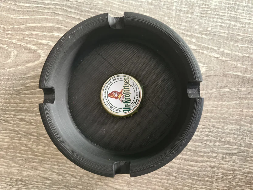 Gạt tàn thuốc 3D kết hợp nắp chai bia sáng tạo - Image 3