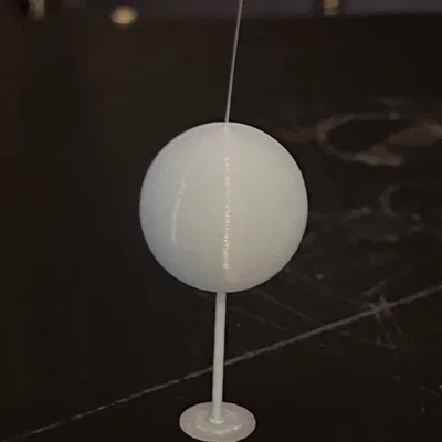 Mô hình thử thách in 3D Pin Support Challenge đầy thú vị