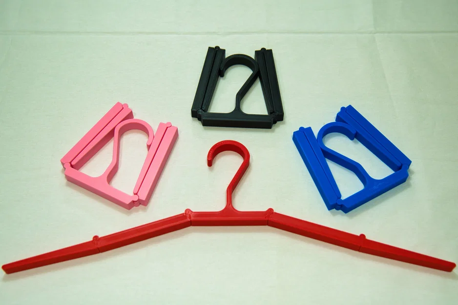 Móc áo gấp gọn đi du lịch - Print in place - Image 3