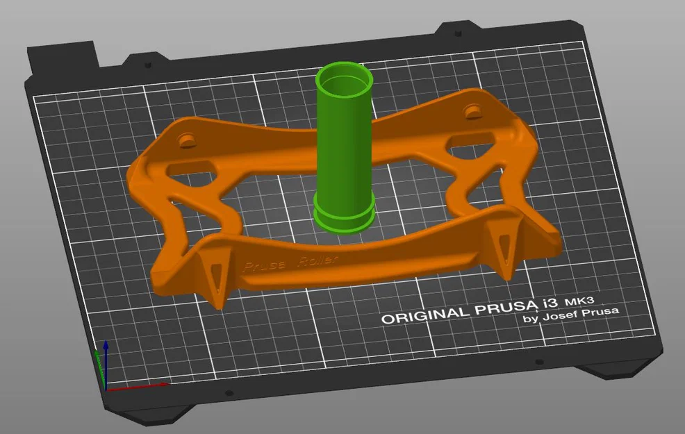 Prusa Roller – Giá đỡ cuộn filament dùng vòng bi 608 - Image 11