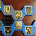 Destiny 2 Seal/Pin Holder - Modular, Magnetic (Giá đỡ huy hiệu/pin nam châm) - Thumbnail 12