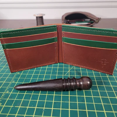 Template Ví Da Bifold (Bifold Wallet Template)
