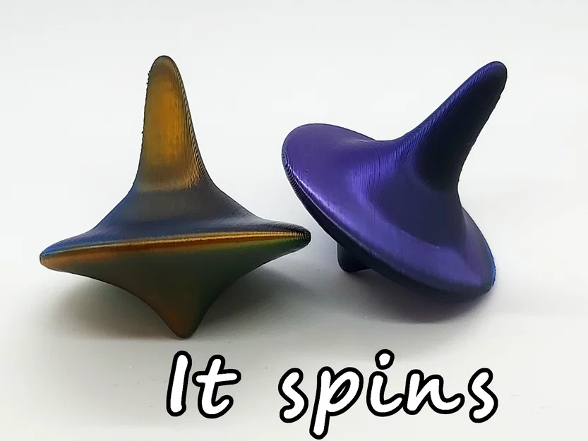 Con quay Spinning Toy in 3D: Hướng dẫn in và giải trí độc đáo - Image 1